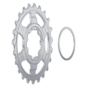 PIGNONE+RONDELLA ULTIMA POSIZIONE SHIMANO 10 VELOCITA' 23 DENTI