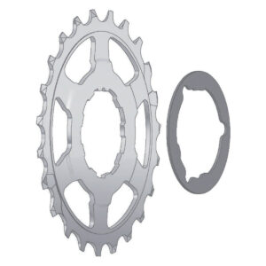 PIGNONE+RONDELLA ULTIMA POSIZIONE SHIMANO 11 VELOCITA' 25 DENTI