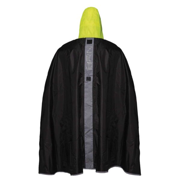 PONCHO BRN NERO/GIALLO FLUO TG. S/M - immagine 2