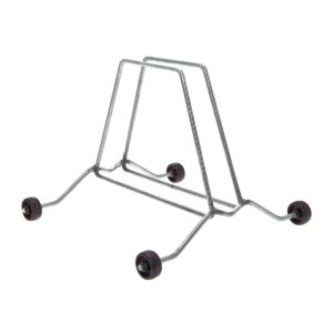 PORTACICLO BRN LUSSO CON ROTELLINE SILVER
