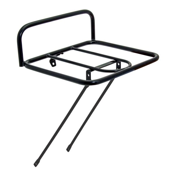 PORTAPACCO ANTERIORE MESSENGER IN ACCIAO NERO