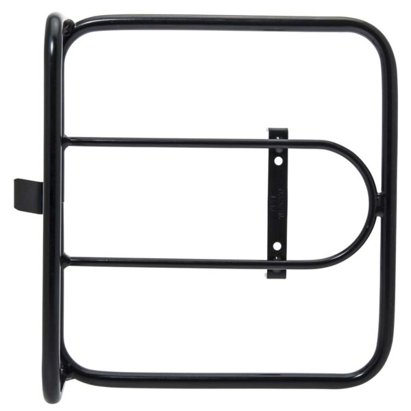 PORTAPACCO ANTERIORE MESSENGER IN ACCIAO NERO - immagine 2
