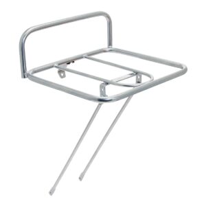 PORTAPACCO ANTERIORE MESSENGER ACCIAO SILVER