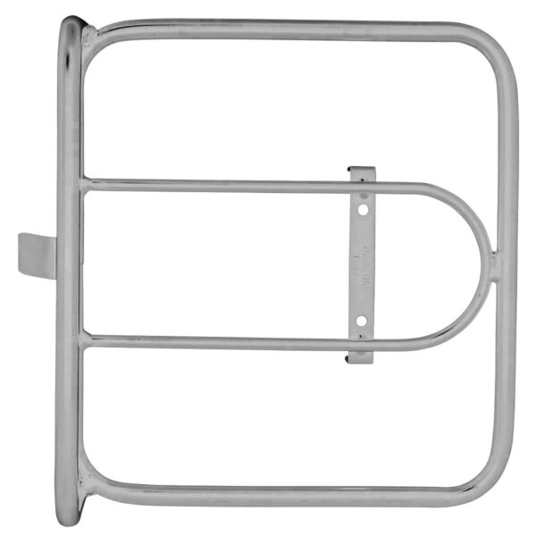 PORTAPACCO ANTERIORE MESSENGER ACCIAO SILVER - immagine 2