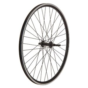 RUOTA 28" CITY NERA POSTERIORE A CASSETTA