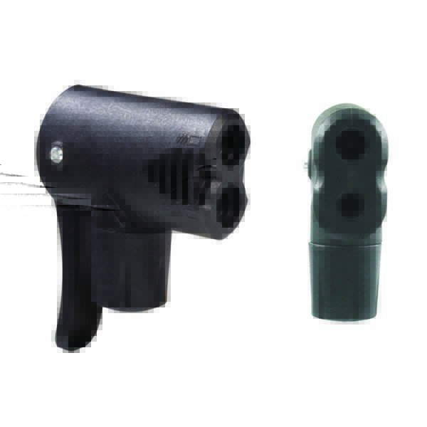 RACCORDO POMPA PLASTICA BIVALVOLA