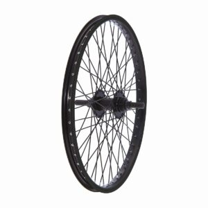 RUOTA BMX POSTERIORE NERA IN ALLUMINIO