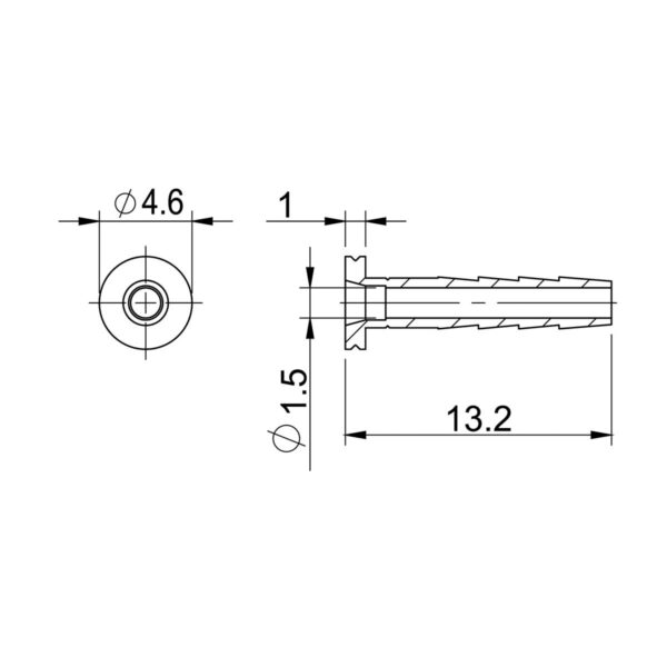 SPINA PER GUAINA SHIMANO 2,3 mm - immagine 2