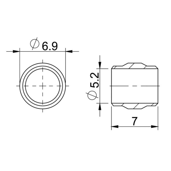 OGIVA PER GUAINA 5 mm AVID - immagine 2