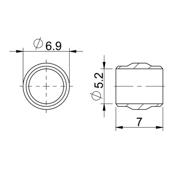 OGIVA PER GUAINA 5 mm SRAM - immagine 2