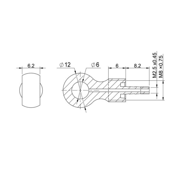 BULLONE/BANJO PER GUAINA SHIMANO - immagine 2