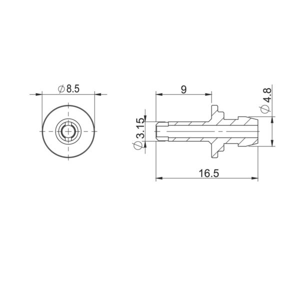 ADATTATORE SPURGO FORMULA D 3 - immagine 2