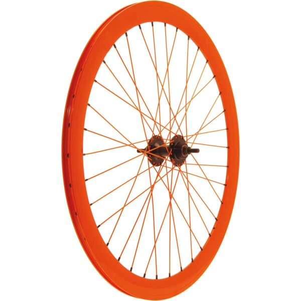 RUOTA FIXED ARANCIONE FLUO