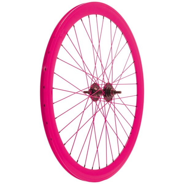 RUOTA FIXED FUCSIA FLUO POSTERIORE