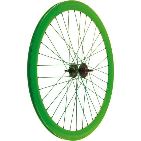 RUOTA FIXED VERDE FLUO POSTERIORE
