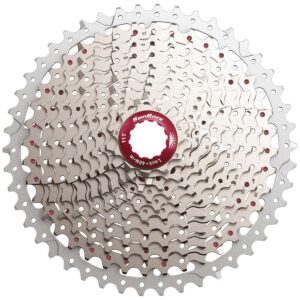CASSETTA SUNRACE 11 VELOCITA' 11/46 DENTI SILVER