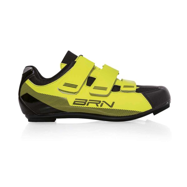 SCARPE BRN 3 STRAPPI ROAD GIALLE FLUO  TG. 37 - immagine 2
