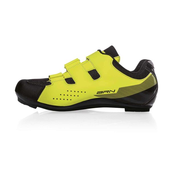 SCARPE BRN 3 STRAPPI ROAD GIALLE FLUO  TG. 37 - immagine 3