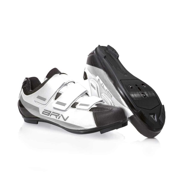 SCARPE BRN 3 STRAPPI ROAD BIANCHE TG. 39