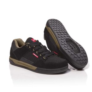 SCARPE BRN FLAT NERE/VERDI TG. 42