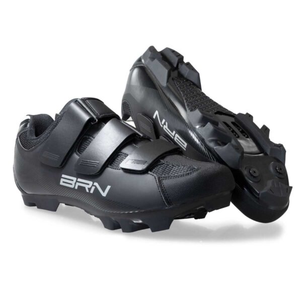 SCARPE BRN 3 STRAPPI MTB NERE TG. 37 - immagine 3