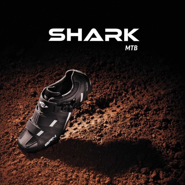 SCARPE BRN SHARK MTB NERE TG. 46 - immagine 4