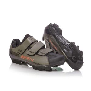 SCARPE BRN 3 STRAPPI MTB VERDI TG. 40