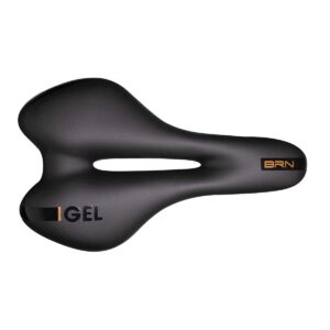 SELLA BRN DYNAMIC SPORT GEL UOMO NERA/ARANCIO