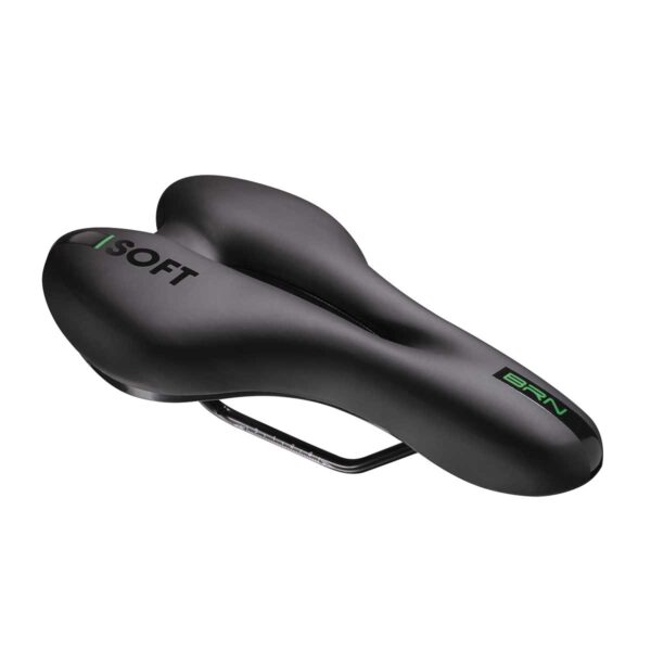 SELLA BRN DYNAMIC SPORT SOFT UOMO NERA/VERDE