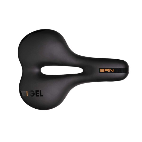 SELLA BRN DYNAMIC CITY GEL DONNA NERA/ARANCIO - immagine 2