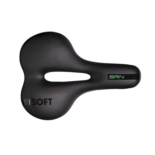 SELLA BRN DYNAMIC CITY SOFT DONNA NERA/VERDE - immagine 2