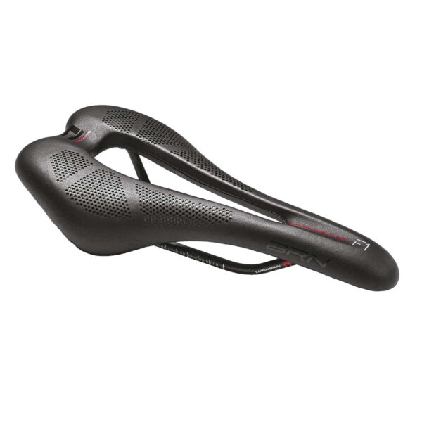 SELLA BRN CARBON SHAPE F1 275 x 130 ø 7 mm NERA - immagine 3