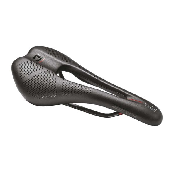 SELLA BRN CARBON SHAPE WIRE 275 x 130 ø 7 mm NERA - immagine 3