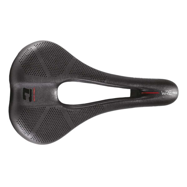 SELLA BRN CARBON SHAPE WIRE MAX 275 x 145 ø 7 mm NERA - immagine 2