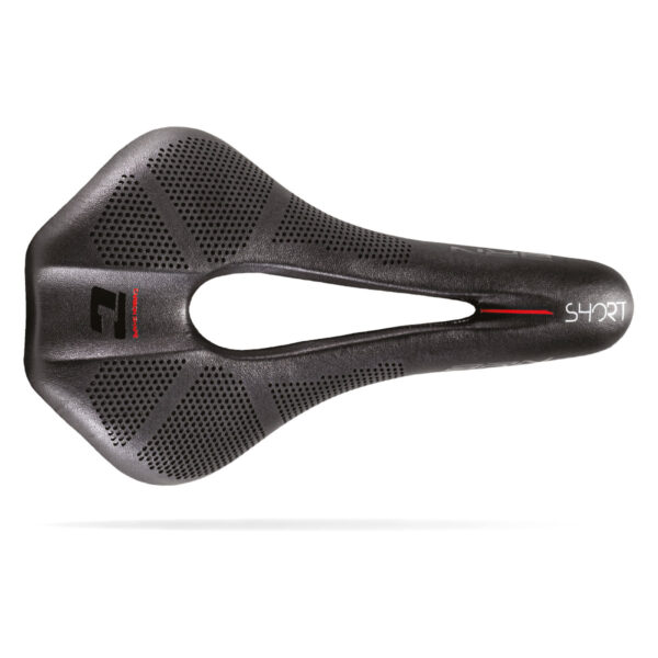 SELLA BRN CARBON SHAPE SHORT 250 x 130 ø 7 mm NERA - immagine 5
