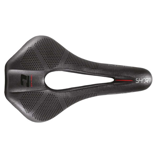 SELLA BRN CARBON SHAPE SHORT 250 x 130 ø 7 mm NERA - immagine 2