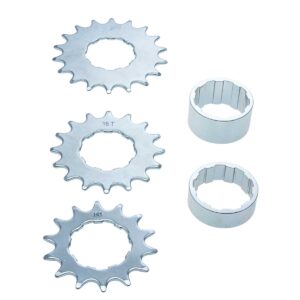 SET PIGNONI 14/16/18 D. CON SPESSORI PER SINGLE SPEED