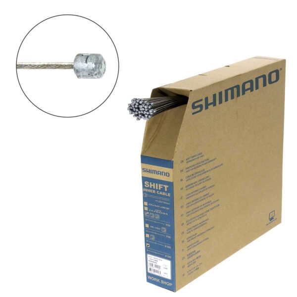 FILO CAMBIO SHIMANO 1.2 x 2100 IN BOX DA 100 pz.