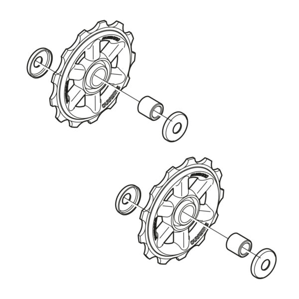KIT PULEGGE SHIMANO XTR M9100
