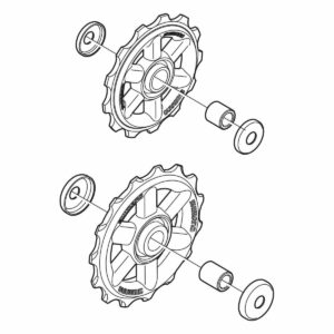 KIT PULEGGE SHIMANO RD M310