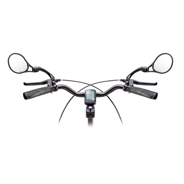 SPECCHIO BICI SINISTRO LENTE VETRO E-BIKE - immagine 2