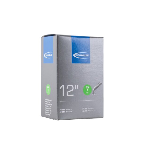 CAMERA SCHWALBE 12 x 1/2 x 2 1/4 AMERICANA 45° 40 AV1