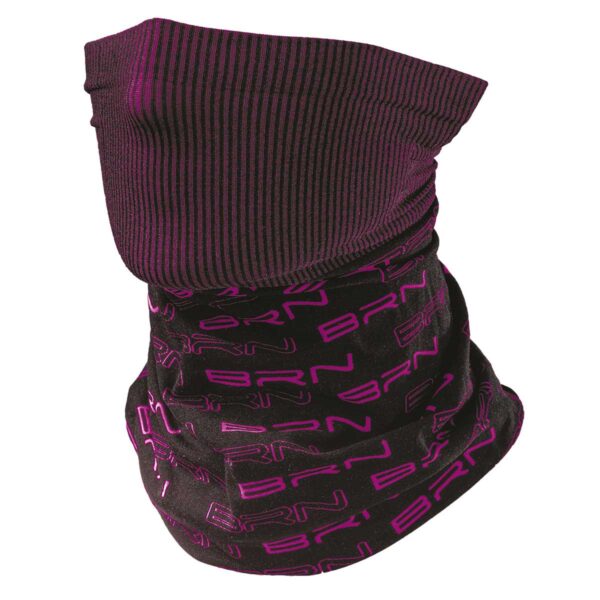 TUBO COLLO BRN NERO/FUCSIA FLUO