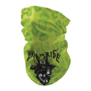 TUBO COLLO BRN TO RIDE GIALLO FLUO