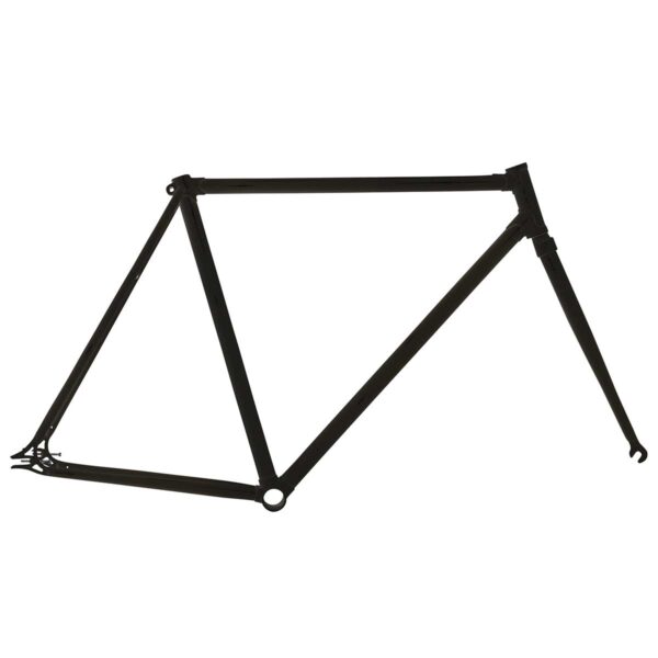 TELAIO FIXED CON CONGIUNZIONI NERO OPACO 50 cm