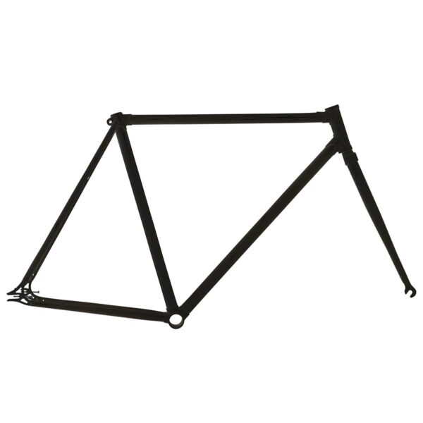TELAIO FIXED CON CONGIUNZIONI NERO OPACO 53 cm