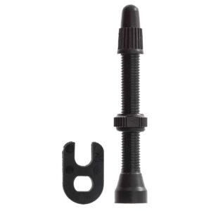 VALVOLA NERA 44 mm IN ALLUMINIO PER TUBELESS
