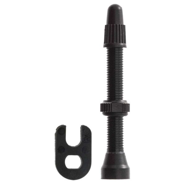 VALVOLA NERA 44 mm IN ALLUMINIO PER TUBELESS