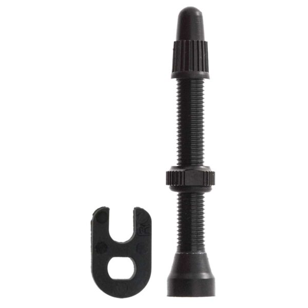 VALVOLA NERA 60 mm IN ALLUMINIO PER TUBELESS